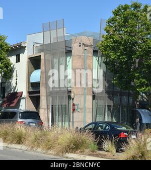 Bureau de Palantir technologies sur University Avenue, Palo Alto, Californie, États-Unis en juin 2015 Banque D'Images