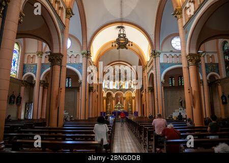 Église de Nossa Senhora da Paz à Ipanema, Rio de Janeiro - Brésil Banque D'Images