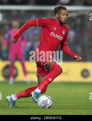 Kasey Palmer de Bristol City pendant le match de championnat Sky Bet aux Hawthorns, West Bromwich. Banque D'Images