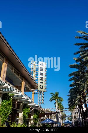 Camana Bay, George Town, Grand Cayman, îles Caïman Banque D'Images