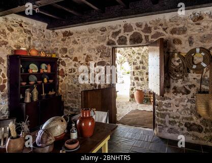 Site historique national Pedro St. James, intérieur de la maison, Savannah, quartier de Bodden Town District, Grand Cayman, îles Caïman Banque D'Images