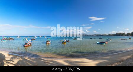 Bang Tao Beach, Phuket, Thaïlande, Asie du Sud, Asie Banque D'Images