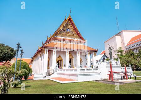 Bangkok / Thaïlande - 19 janvier 2020 : bâtiment du Musée national de Bangkok dans le vieux centre-ville Banque D'Images