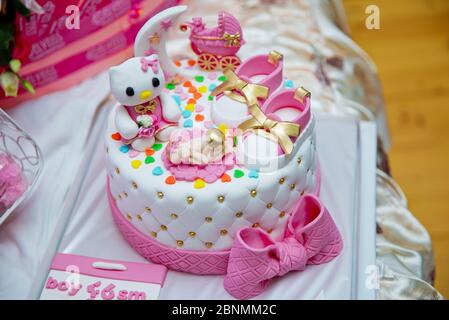 Garcon Ou Fille Gateau Pour Libre Partie De Douche De Bebe Photo Stock Alamy