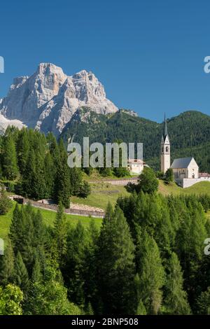 Selva di Cadore, Monte Pelmo, Vénétie, Italie Banque D'Images