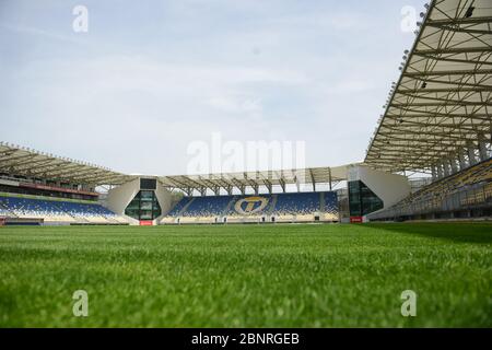 Stade Ilie Oana , Ploiesti , Roumanie Banque D'Images