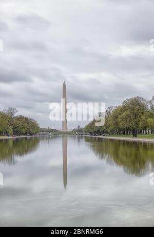 Washington Monument aux États-Unis Banque D'Images