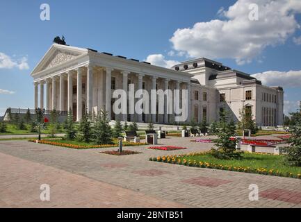 Théâtre de ballet et d'opéra à Astana. Kazakhstan Banque D'Images