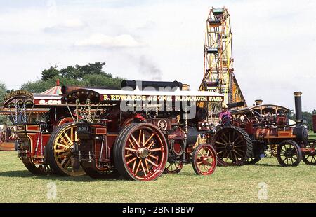 Moteurs de traction au salon Welland Steam 2000 Banque D'Images