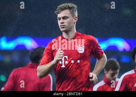 LONDRES, ANGLETERRE - 1er OCTOBRE 2019 : Joshua Kimmich du Bayern photographié avant le match du groupe B de la Ligue des champions de l'UEFA de 2019/20 entre le Tottenham Hotspur FC (Angleterre) et le Bayern Munchen (Allemagne) au stade Tottenham Hotspur. Banque D'Images