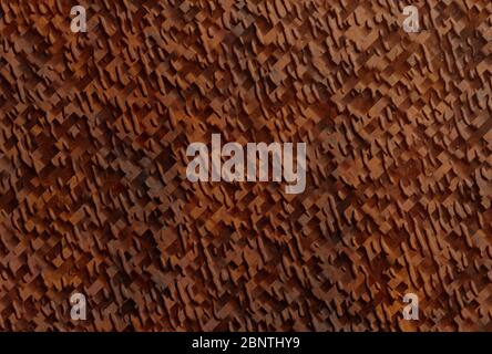 métal rouillé structuré Banque D'Images