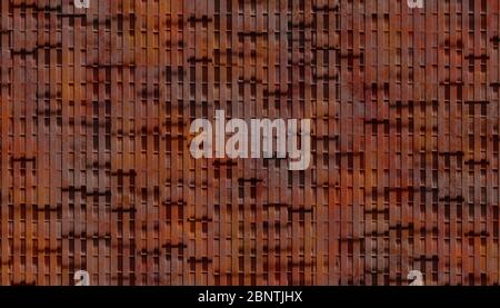 métal rouillé structuré Banque D'Images