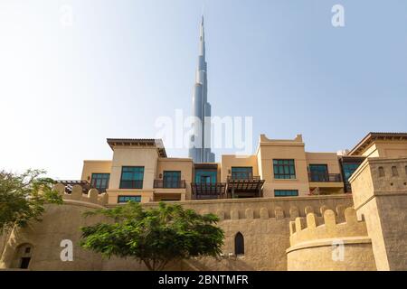 Dubai, Émirats Arabes Unis 03 01 2020: Paysage urbain. Éditorial Banque D'Images