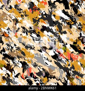 Motif aquarelle sans couture. Arrière-plan géométrique abstrait et coloré. Prêt pour les tirages textiles. Banque D'Images