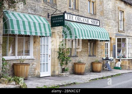 Le magasin Organic, rangez-vous sur le wold Banque D'Images