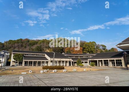 Hôtel de ville de Setoda. Situé sur l'île Ikuchi-jima dans la mer intérieure de Seuto, l'une des îles sur l'autoroute Nishisisto (Shimanami Kaido). Hiroshima Préfet Banque D'Images