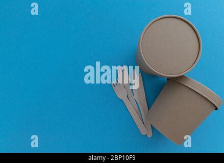 Livraison rapide de nourriture sans gaspillage Banque D'Images