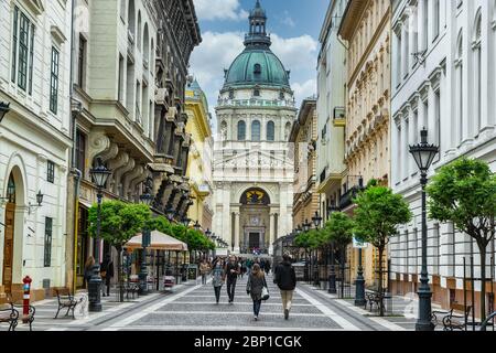 Basilique St Stephens à Budapest Banque D'Images
