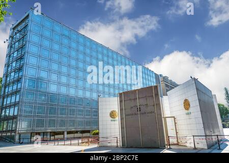 Institut du monde arabe à Paris Banque D'Images