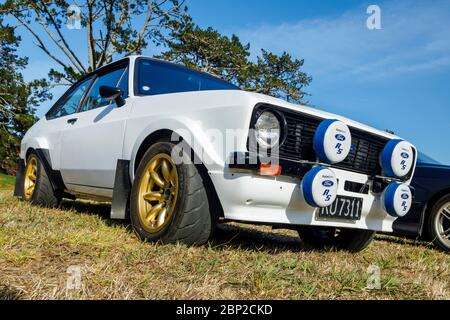 Ford Escort 1980 2 litres. Banque D'Images