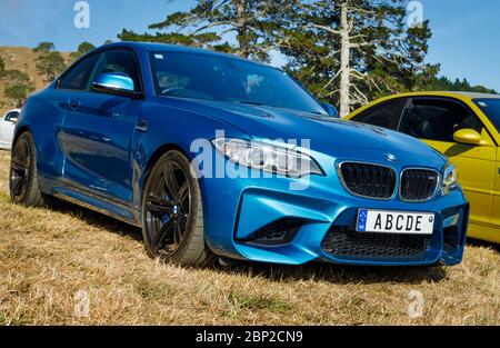 BMW série 2 2016, ABCDE plaqué, berline automatique 3 litres sport. Banque D'Images