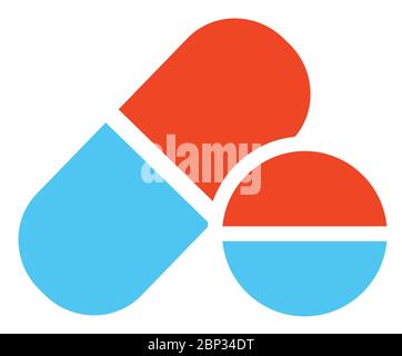 icône de la base de la pills symbole d'illustration du vecteur de signe simple Illustration de Vecteur