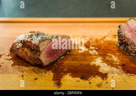 Belle photo de poitrine de boeuf (Brisket point fin) Banque D'Images