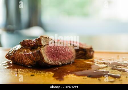 Belle photo de poitrine de boeuf (Brisket point fin) Banque D'Images