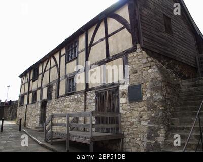 Tudor Merchants Hall, Southampton, Hampshire, Angleterre, Royaume-Uni Banque D'Images