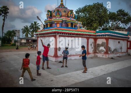 Jeux du village régional de Tamilnadu Banque D'Images