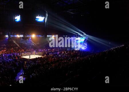 L'événement WWE Live 'MacckDown Live' à Hambourg Banque D'Images
