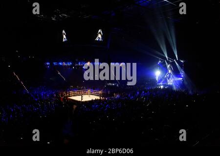 L'événement WWE Live 'MacckDown Live' à Hambourg Banque D'Images