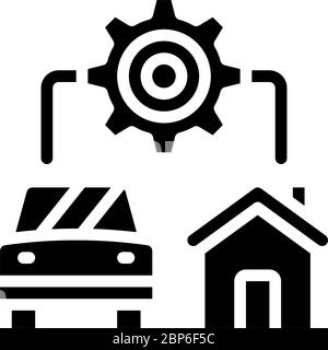Icône gestion des actifs Illustration de Vecteur