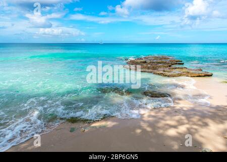 Plage de la Barbade Banque D'Images