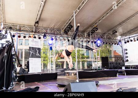 Artistes et artistes au 125e Kieler Woche 2019, Kiel, Allemagne Banque D'Images