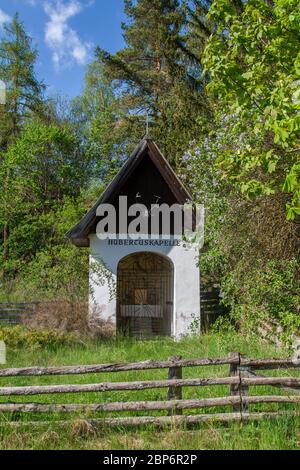 Hubertuskapelle, Döllersheim, Waldviertel, Autriche Banque D'Images