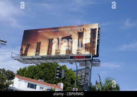 West Hollywood, Californie, États-Unis 17 mai 2020 UNE vue générale de l'atmosphère Hollywood Billboard on Sunset Blvd le 17 mai 2020 à West Hollywood, Californie, États-Unis. Photo par Barry King/Alay stock photo Banque D'Images