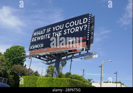 West Hollywood, Californie, États-Unis 17 mai 2020 UNE vue générale de l'atmosphère Hollywood Billboard on Sunset Blvd le 17 mai 2020 à West Hollywood, Californie, États-Unis. Photo par Barry King/Alay stock photo Banque D'Images