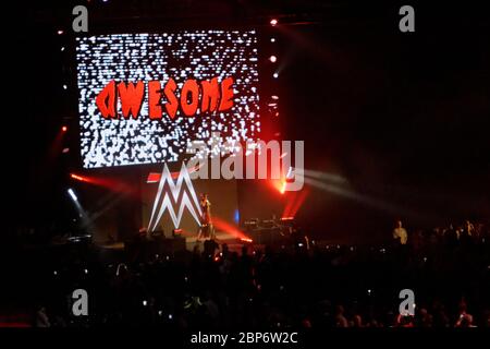 L'événement WWE Live 'MacckDown Live' à Hambourg Banque D'Images