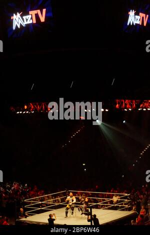 L'événement WWE Live 'MacckDown Live' à Hambourg Banque D'Images