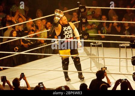 L'événement WWE Live 'MacckDown Live' à Hambourg Banque D'Images