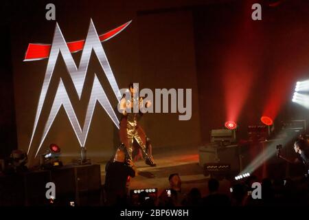 L'événement WWE Live 'MacckDown Live' à Hambourg Banque D'Images