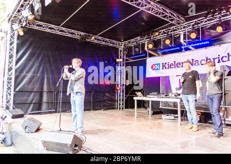 Artistes et artistes au 125e Kieler Woche 2019, Kiel, Allemagne Banque D'Images