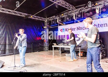 Artistes et artistes au 125e Kieler Woche 2019, Kiel, Allemagne Banque D'Images