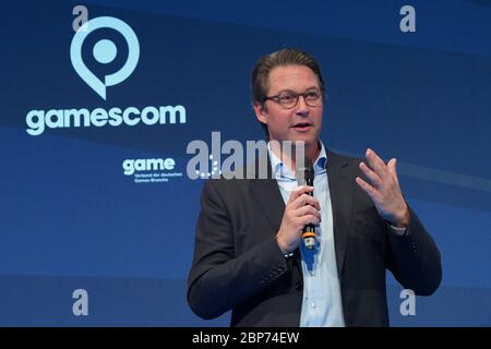 Eroeffnung der Computerspielemesse 'gamescom 2019' in der Messe Koeln Banque D'Images