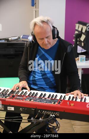 Howard Jones, Besuch der 80er IKONE Howard Jones im 80er Cafe von Hamburg Zwei, Hambourg, 06.09.2019 Banque D'Images