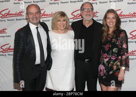 Corny Littmann, Mary Roos, Wolfgang Trepper, Tessa Aust, letzte Vorstellung 'Nutten, Koks und frische Erdbeeren' zugunsten Nestwerk, Schmodt Hamurg, Reeperbahn, 09.09.2019 Banque D'Images