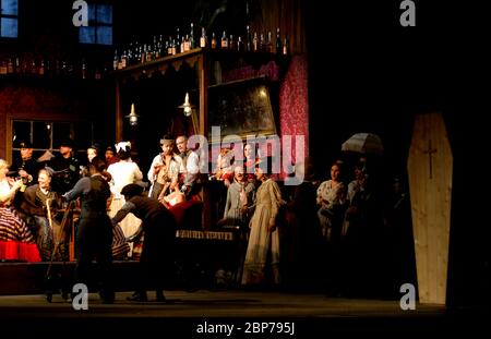 Oper Leipzig - « The Love Potion » de Gaetano Donizetti Banque D'Images