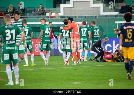 SK Rapid Wien contre Red Bull Salzburg Banque D'Images