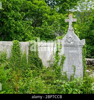 Cimetière, Inimond, massif du Bugey, Ain, France Banque D'Images